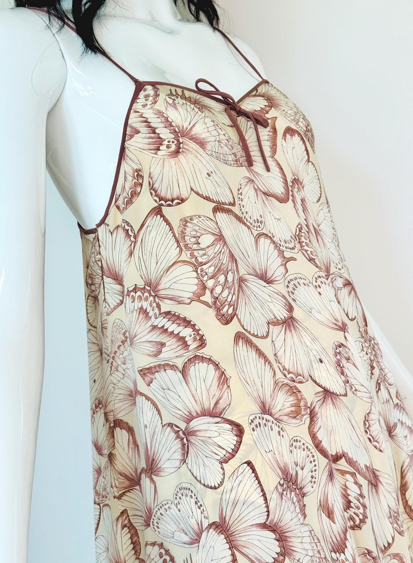 1979 Hanae Mori Couture Silk Dress