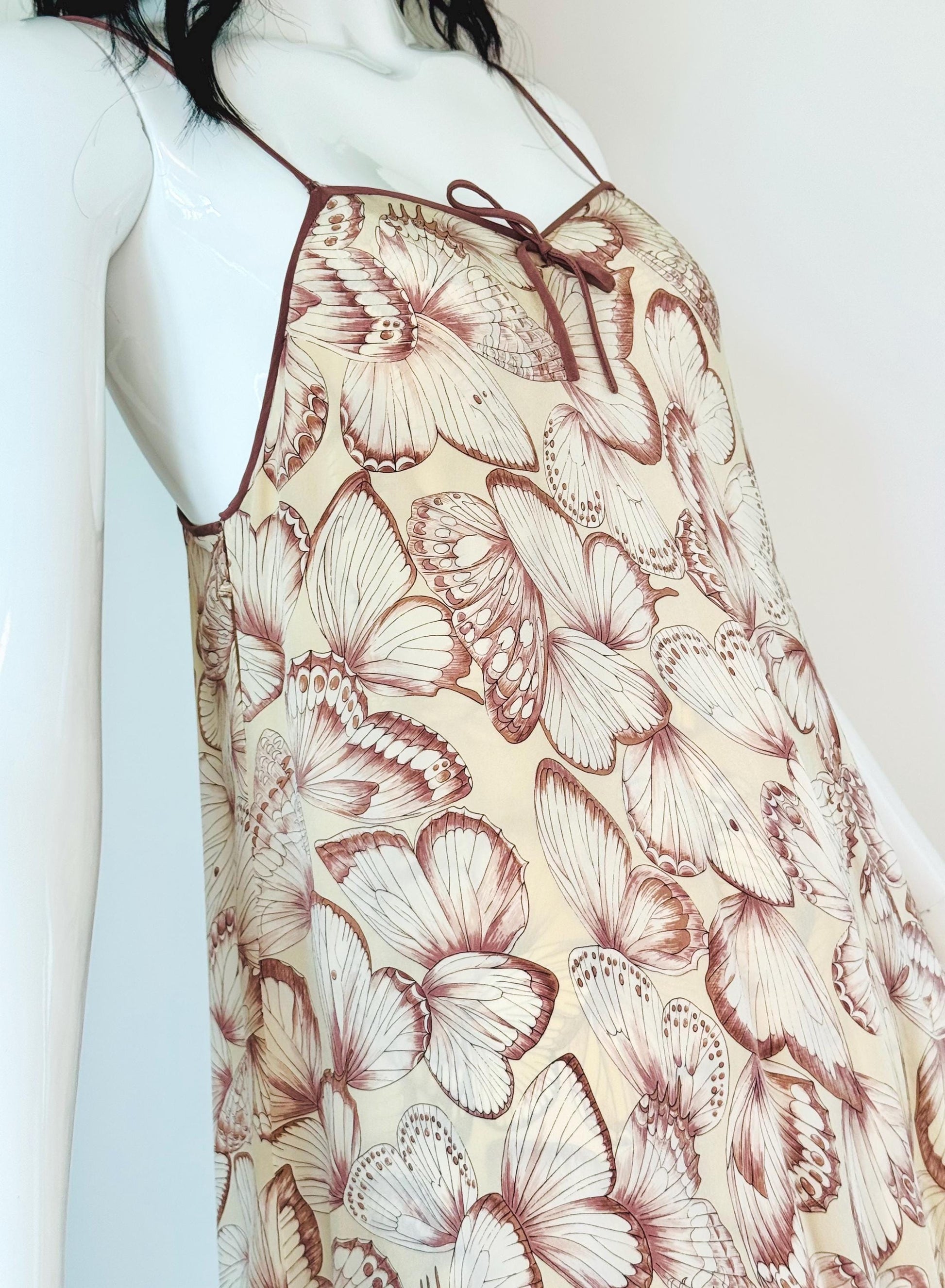 1979 Hanae Mori Couture Silk Dress