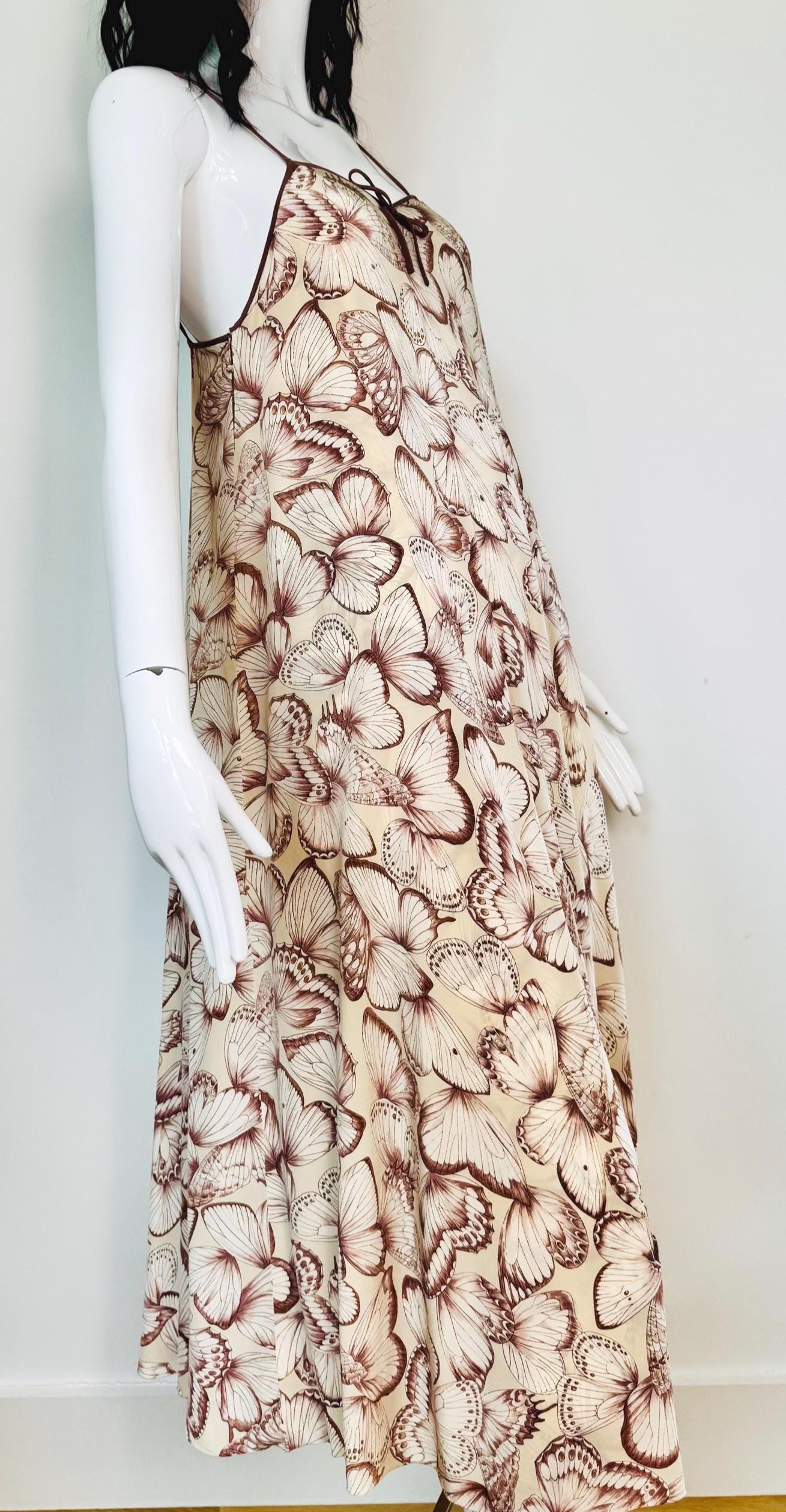 1979 Hanae Mori Couture Silk Dress