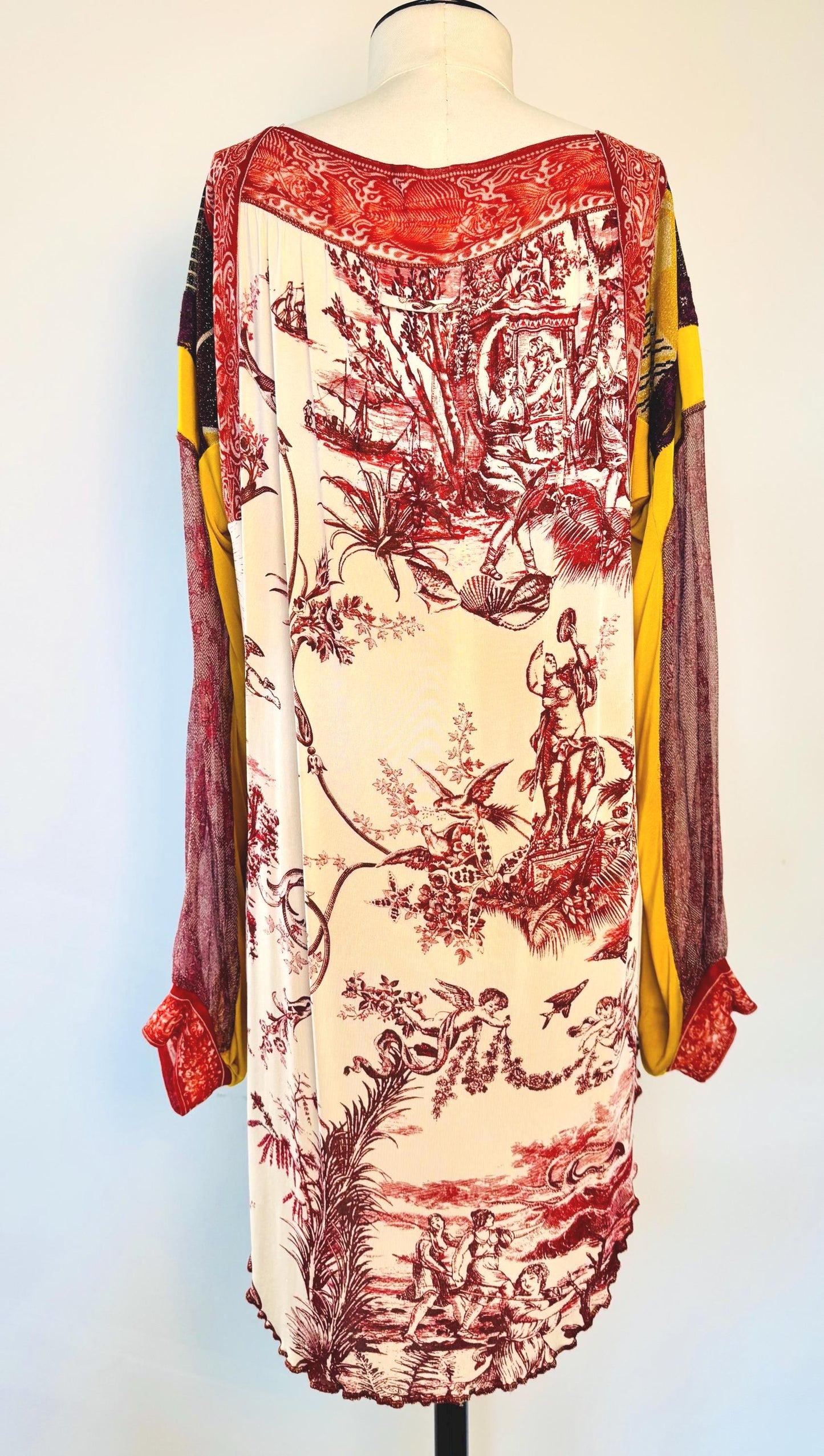 Vintage Jean Paul Gaultier Patchwork Mini Dress