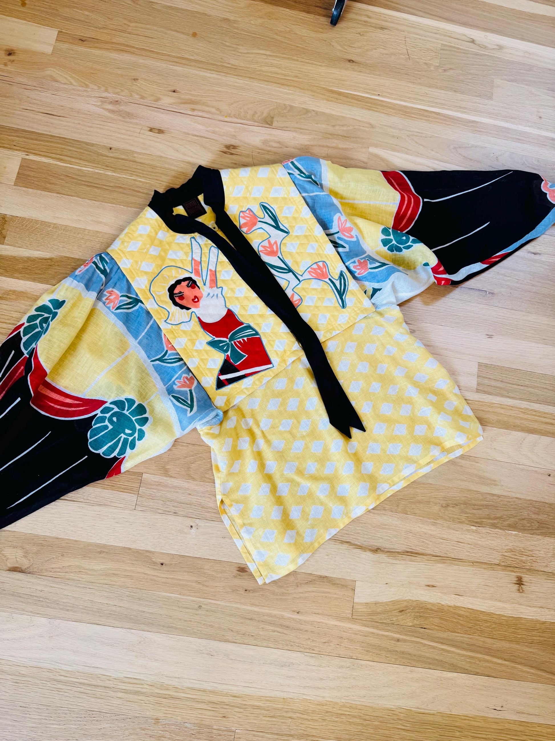 RARE Michael Vollbracht Wearable Art Skirt Set
