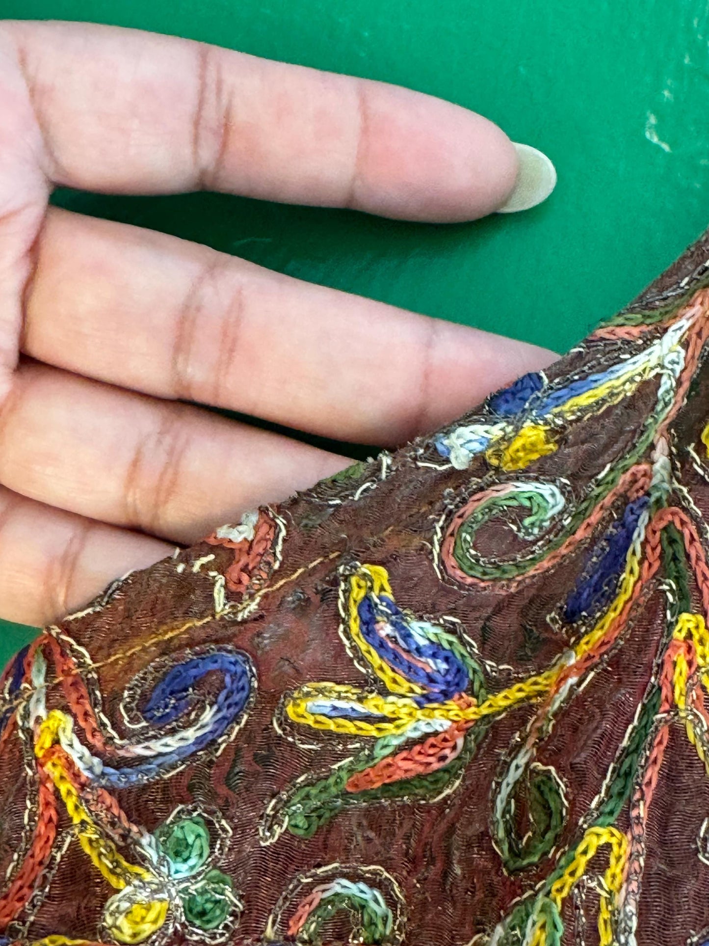 90s Todd Oldham Hand Embroidered Vest