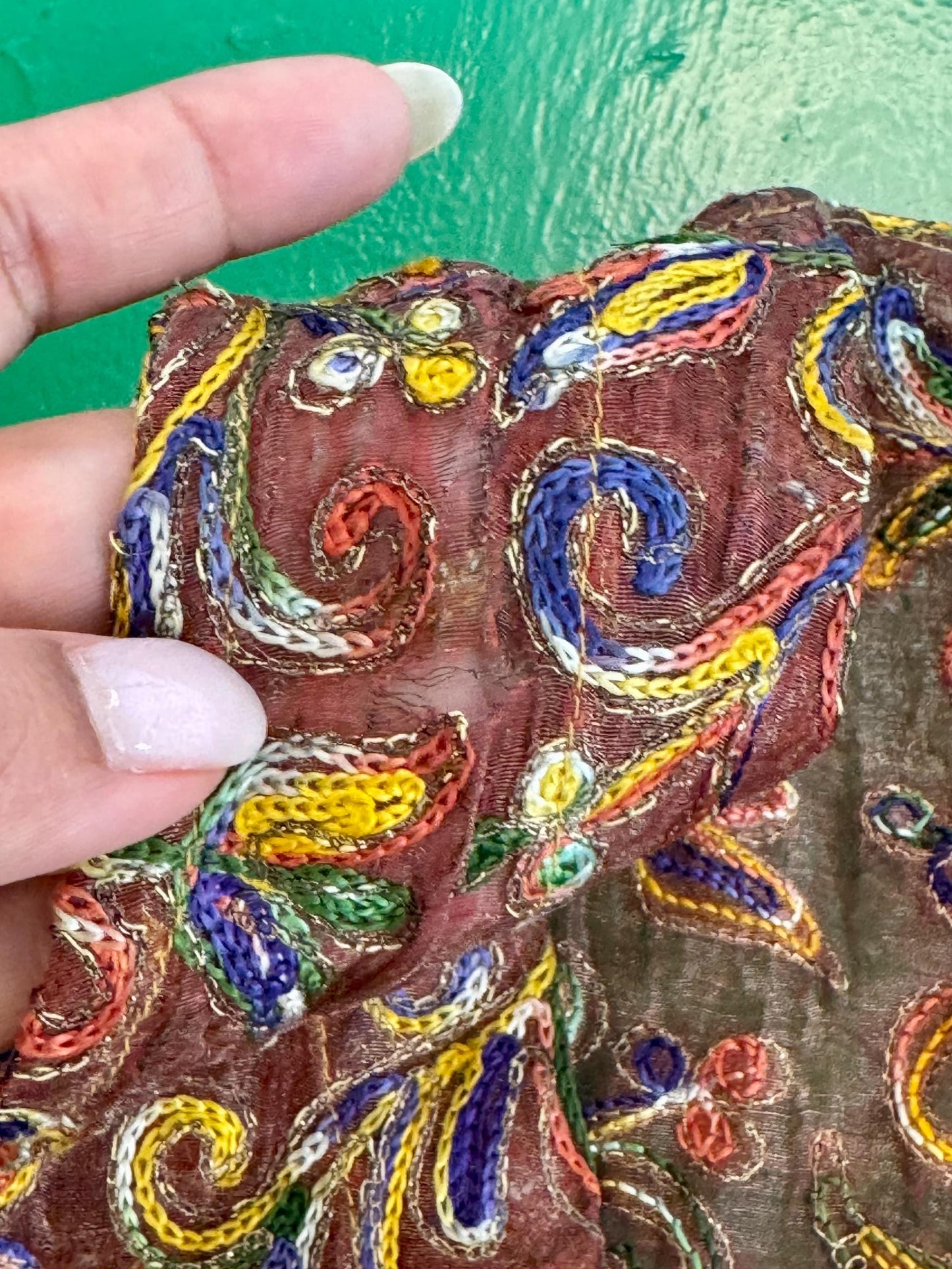 90s Todd Oldham Hand Embroidered Vest
