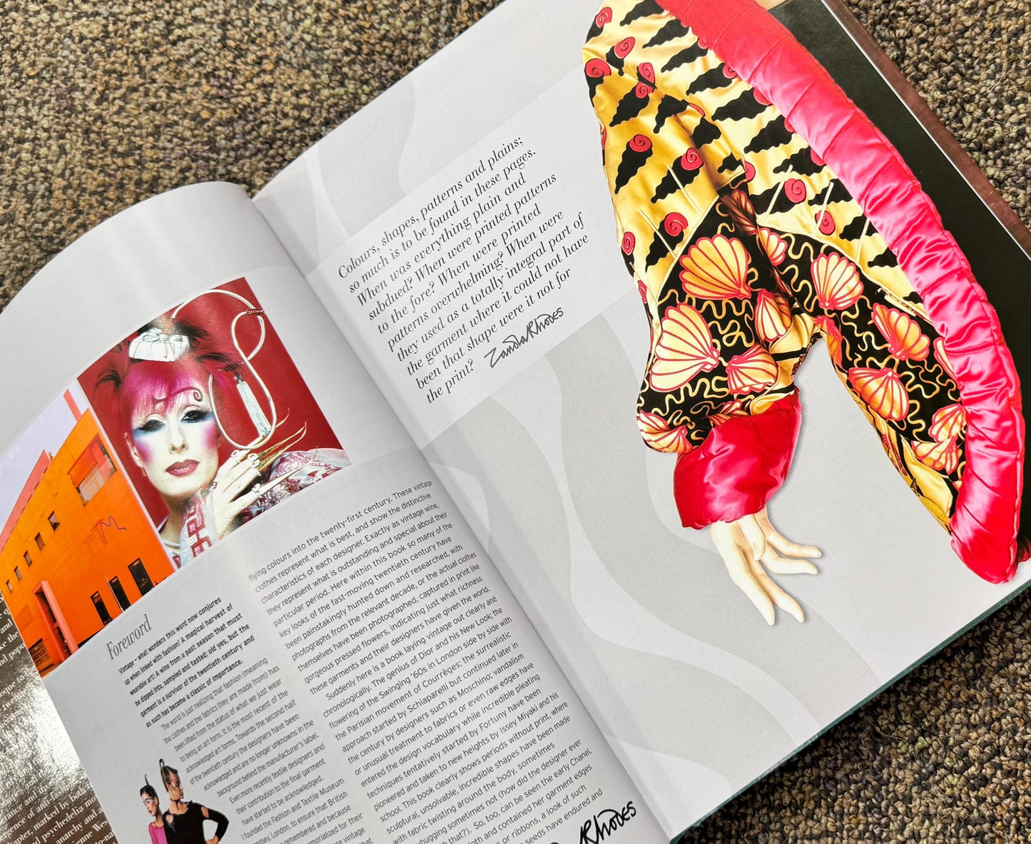 Zandra Rhodes 1973 Archival Sea Shell Jacket