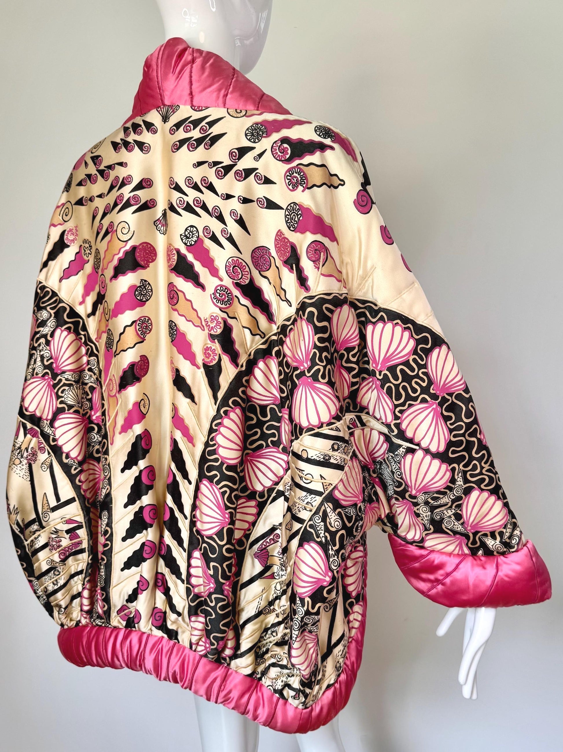 Zandra Rhodes 1973 Archival Sea Shell Jacket