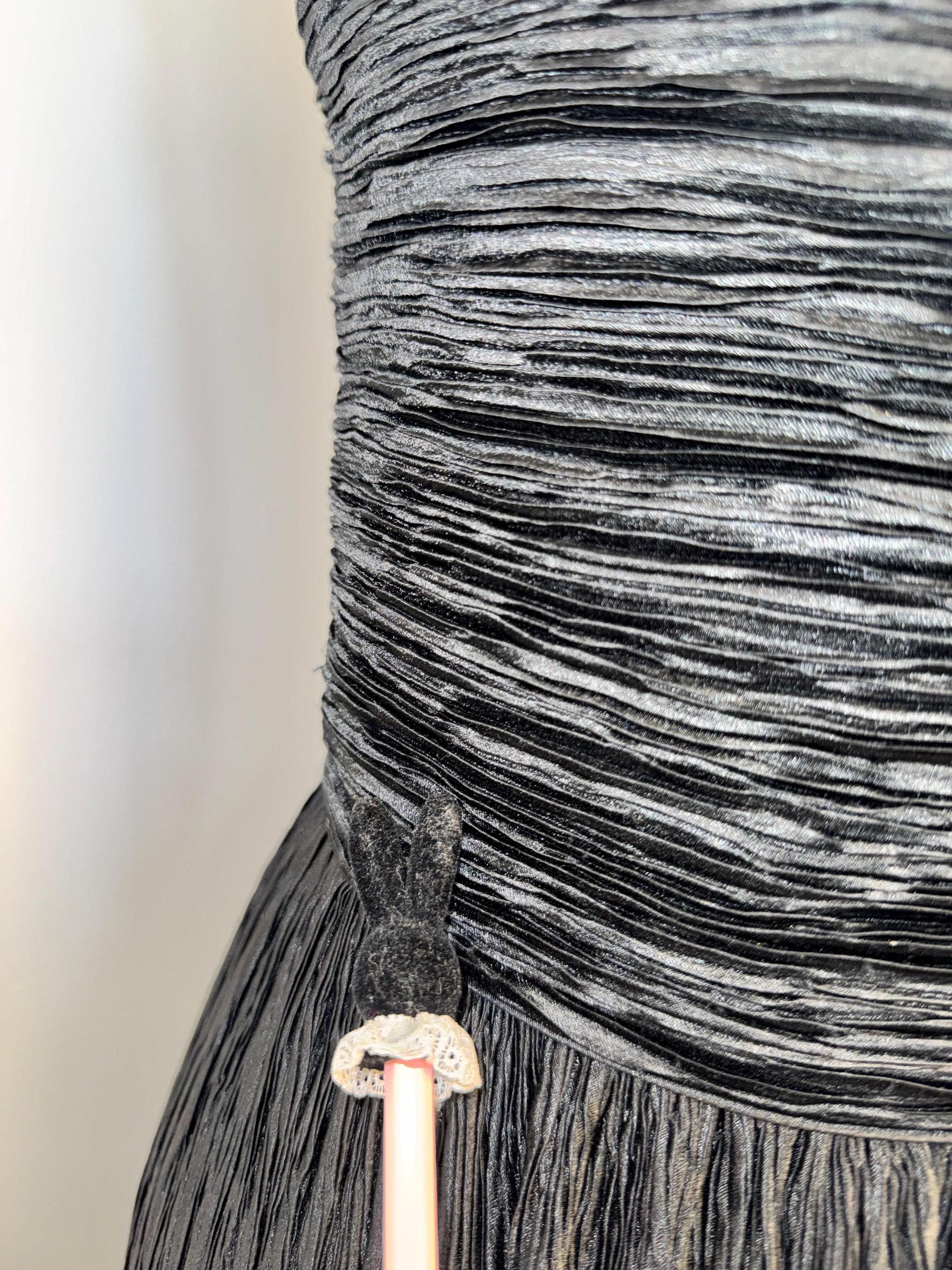 Vintage Mary McFadden Couture Plisee Gown