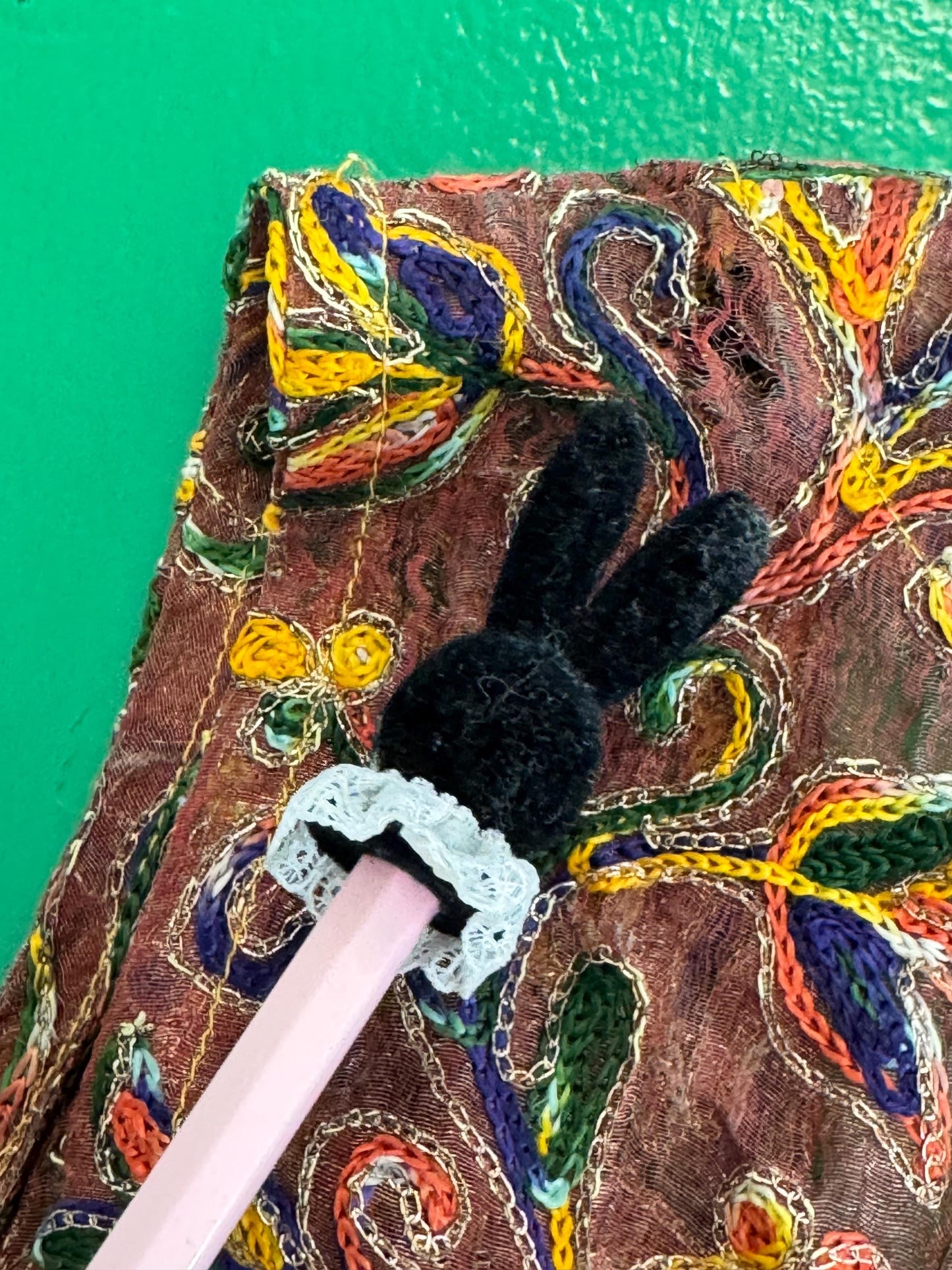 90s Todd Oldham Hand Embroidered Vest
