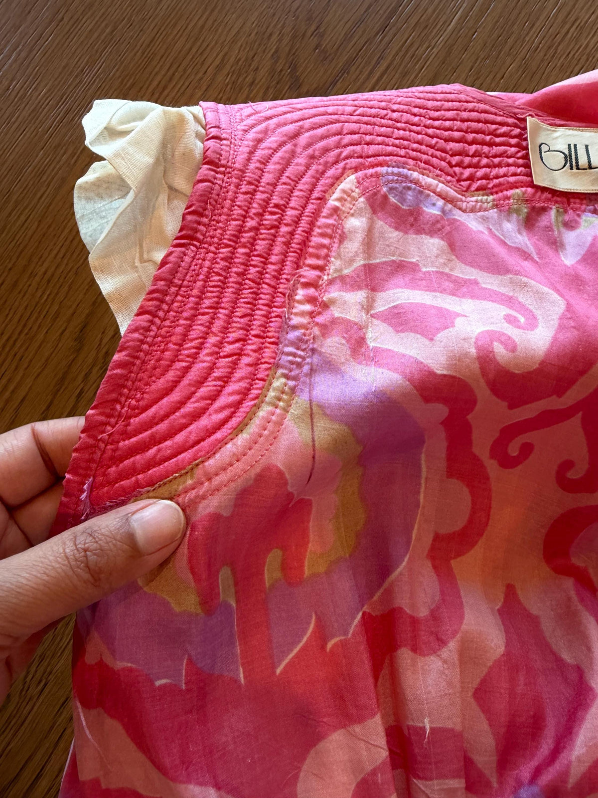Vintage Bill TICE Silk Maxi Dress
