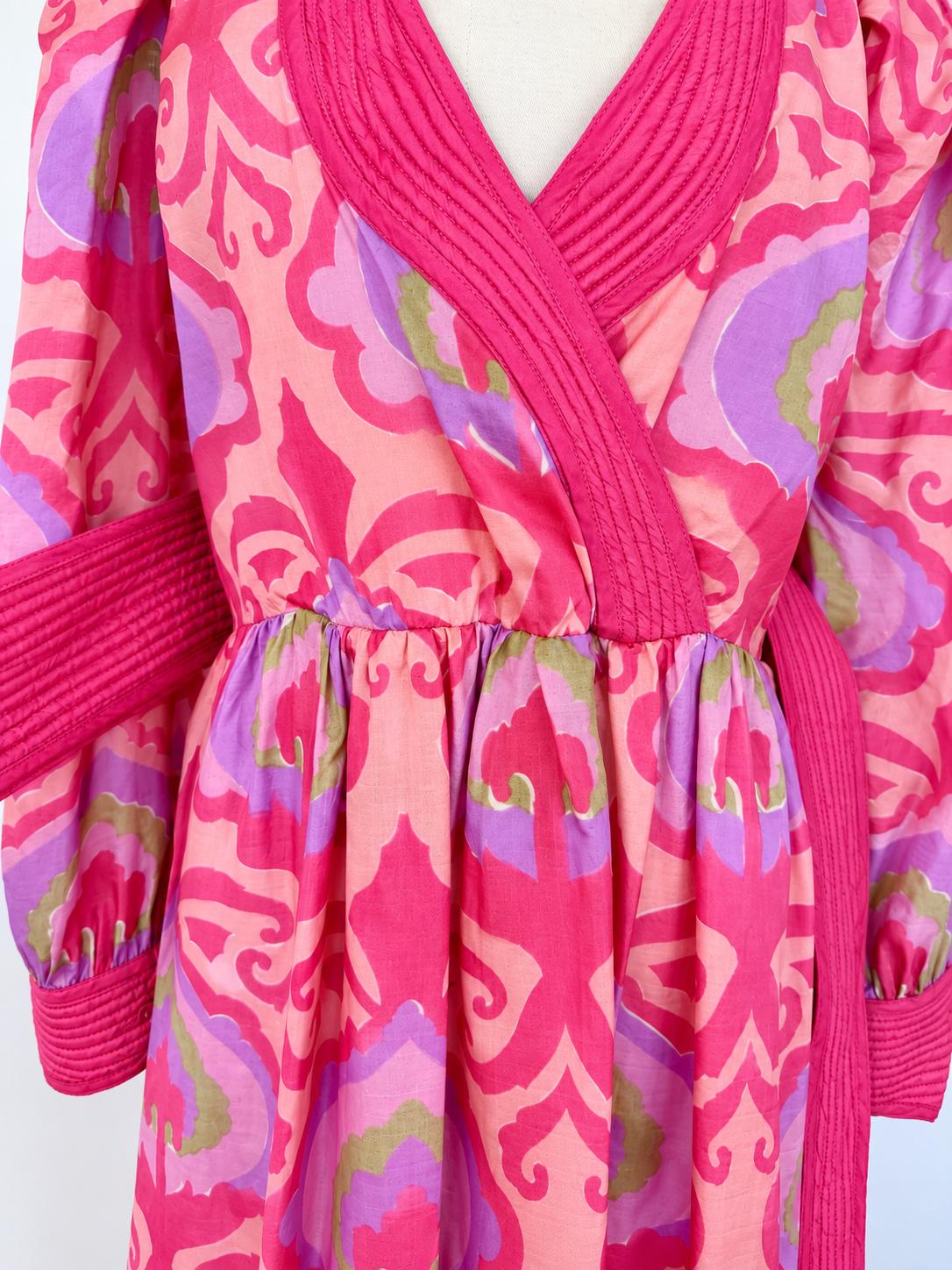 Vintage Bill TICE Silk Maxi Dress