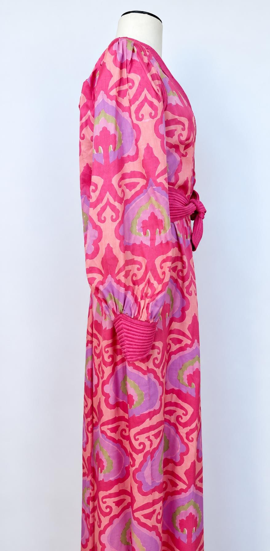 Vintage Bill TICE Silk Maxi Dress