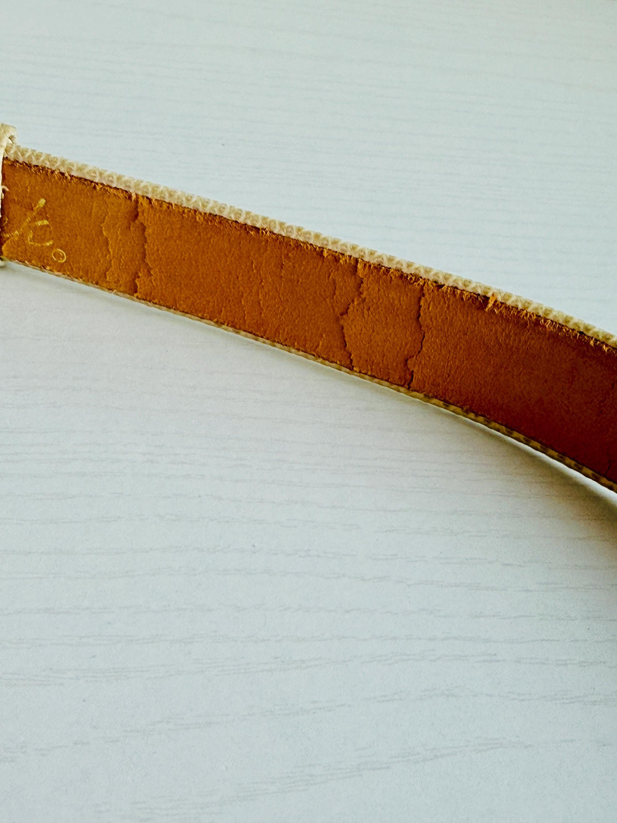 Disco Era Alexis KIRK Gold Plated Buckle Belt
