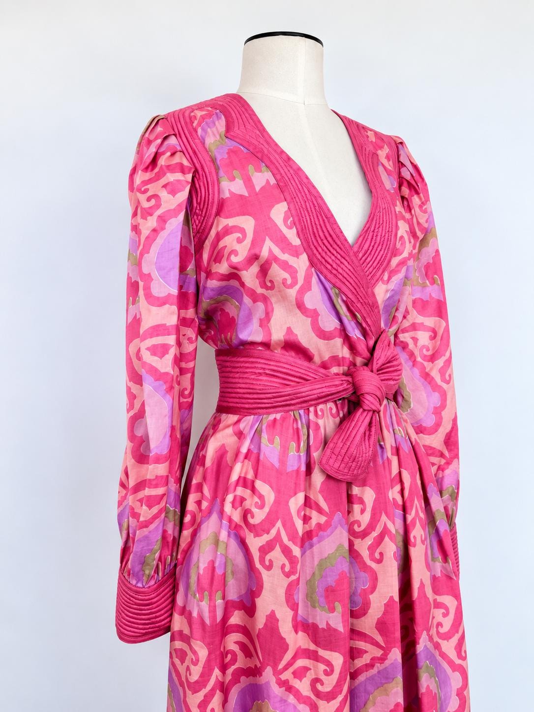 Vintage Bill TICE Silk Maxi Dress