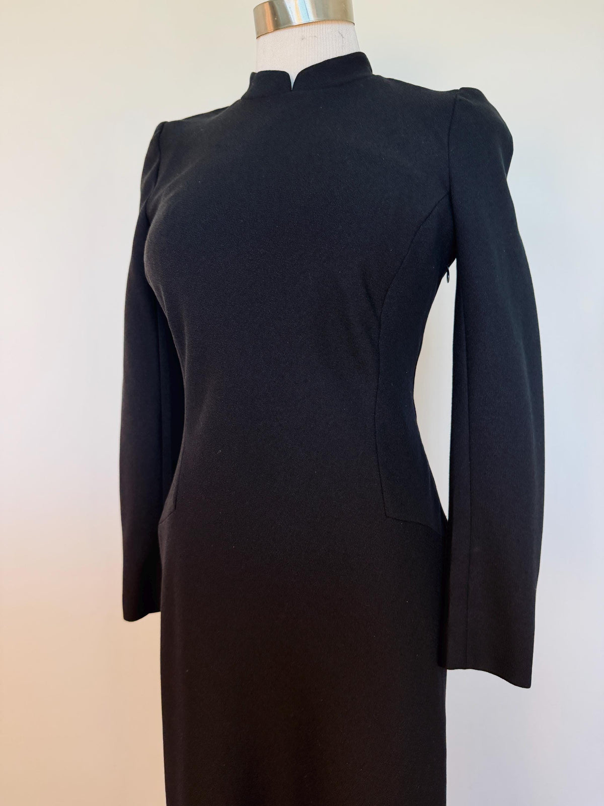 John Galliano Wool "Baby Maker" Runway Dress