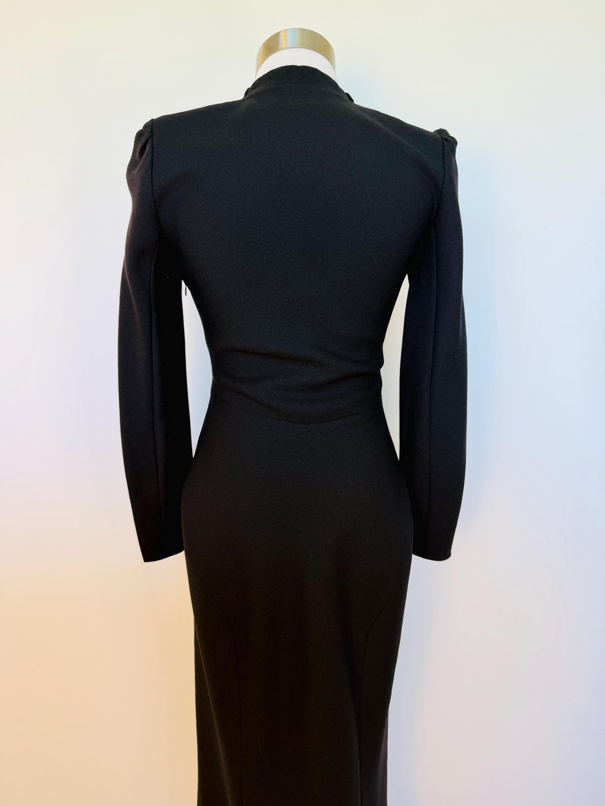 John Galliano Wool "Baby Maker" Runway Dress