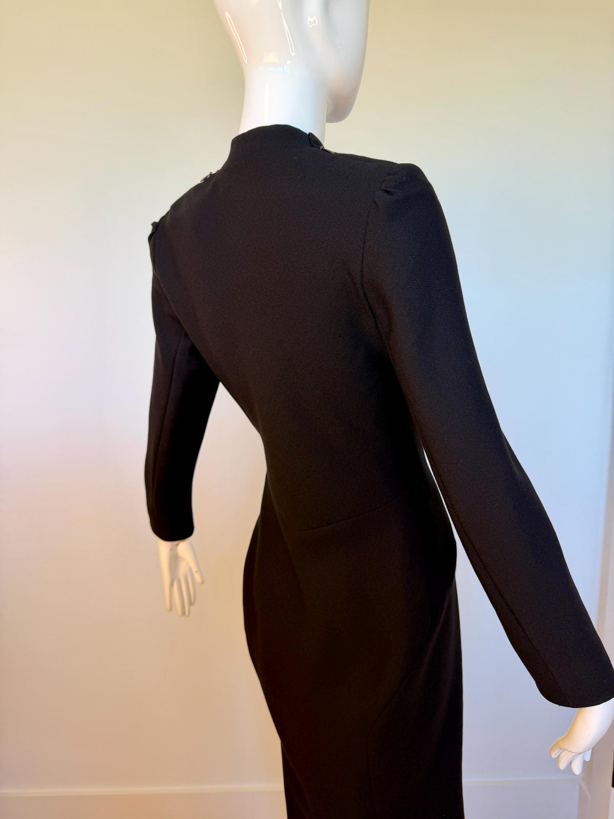 John Galliano Wool "Baby Maker" Runway Dress