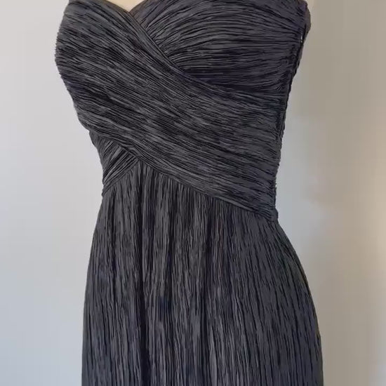 Vintage Mary McFadden Couture Plisee Gown