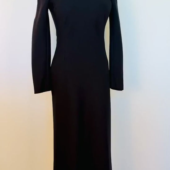 John Galliano Wool "Baby Maker" Runway Dress