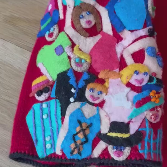 Vintage Michael Simon Hand Knit Sweater Top