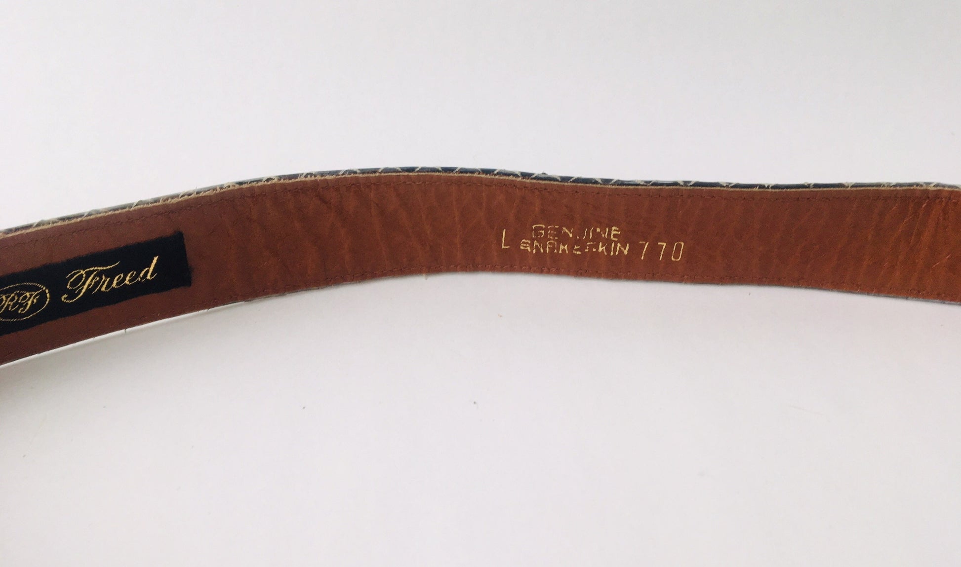 Vintage Snake Skin Belt / Oversized Buckle / Grey Snake Skin Belt /Adjustable Belt