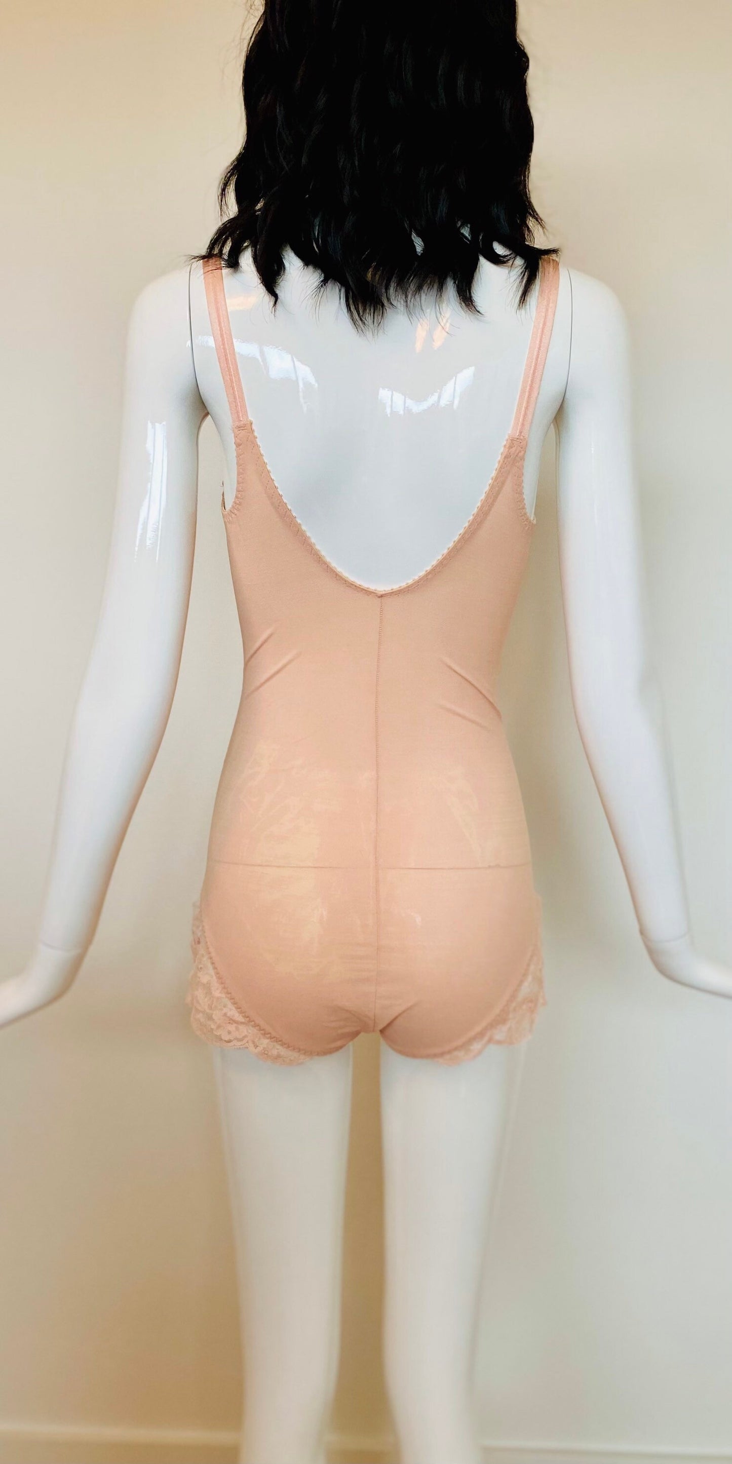 60s Emilio PUCCI For Formfit Rogers Lace and Nylon Teddy 34C