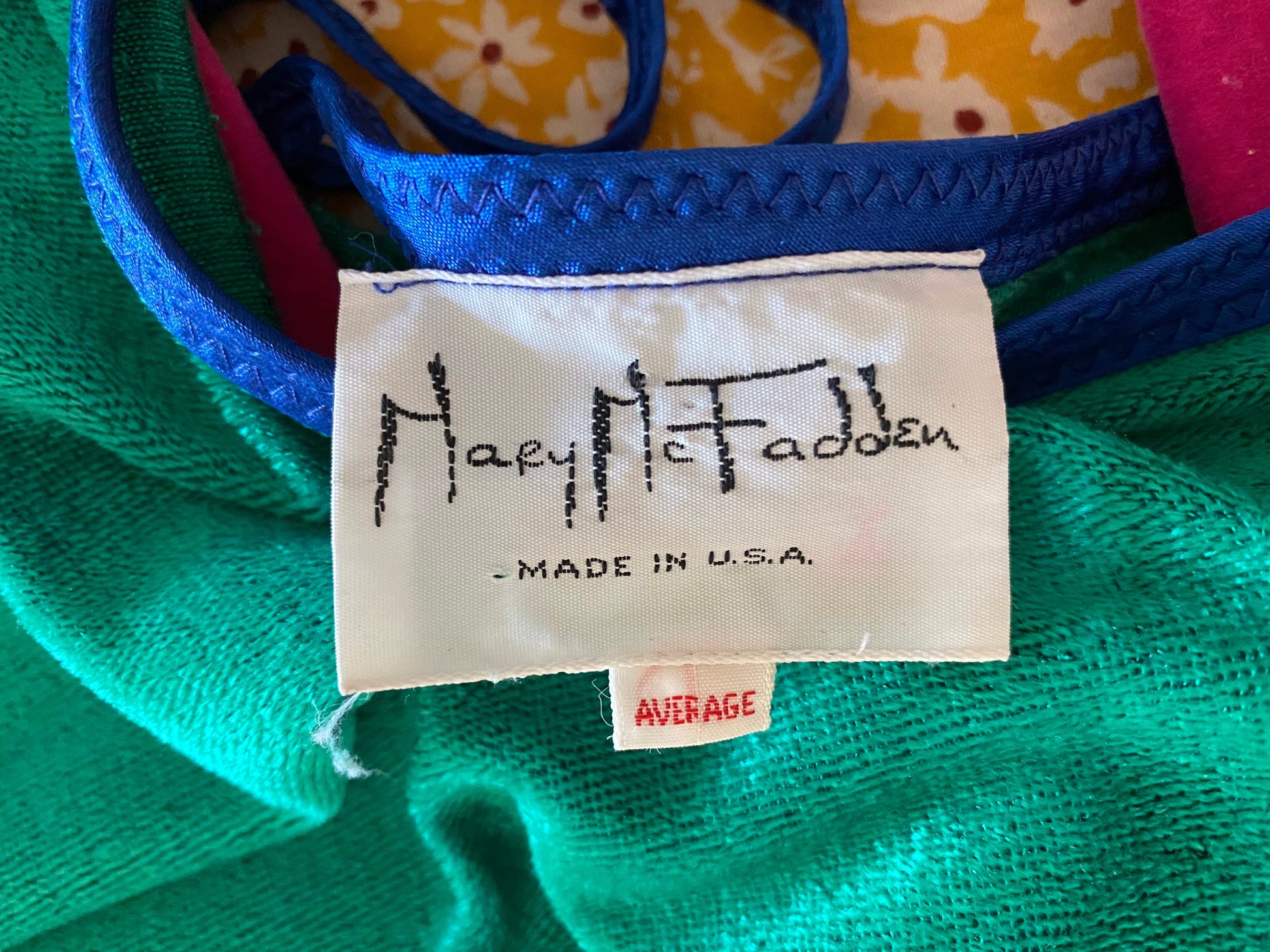 70s/80s Disco Mary McFadden Emerald Green Velour Caftan Dress Loungewear Pool Party