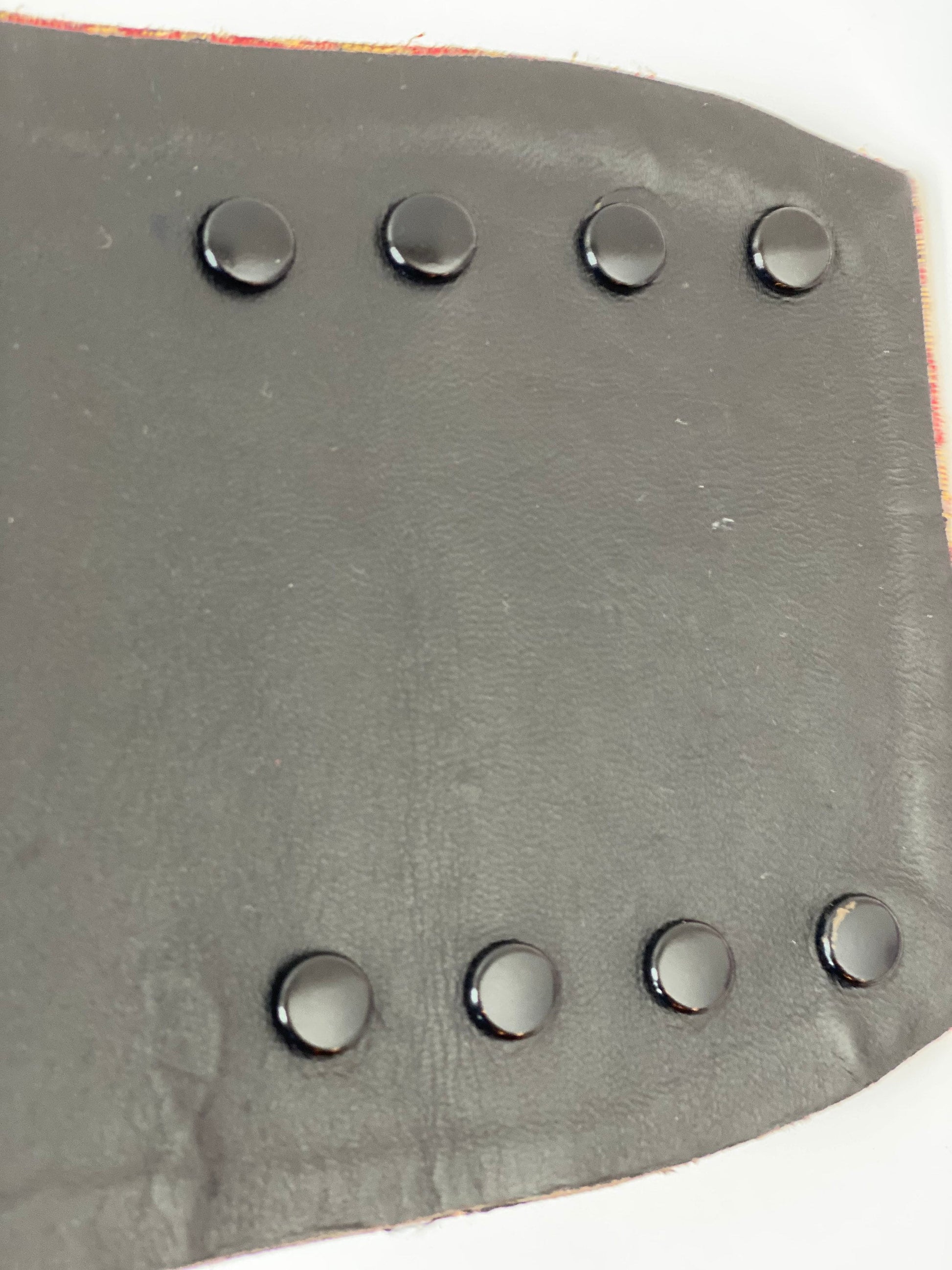 Maurice Rentner Brocade Gold and Red Exquisite Wide Corset Waist Belt 30"