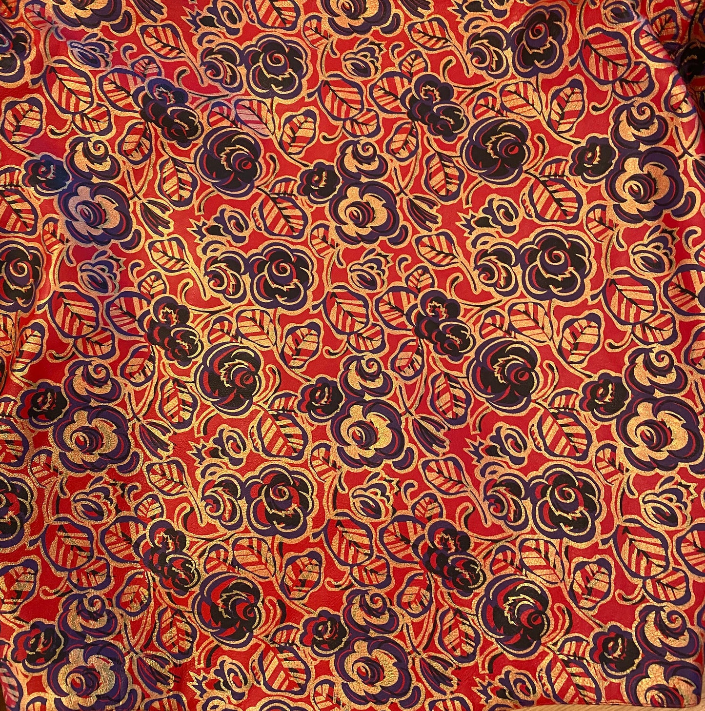 80s Carlos Falchi For Neiman Marcus Oversized Shoulders Cropped Printed Leather Jacket